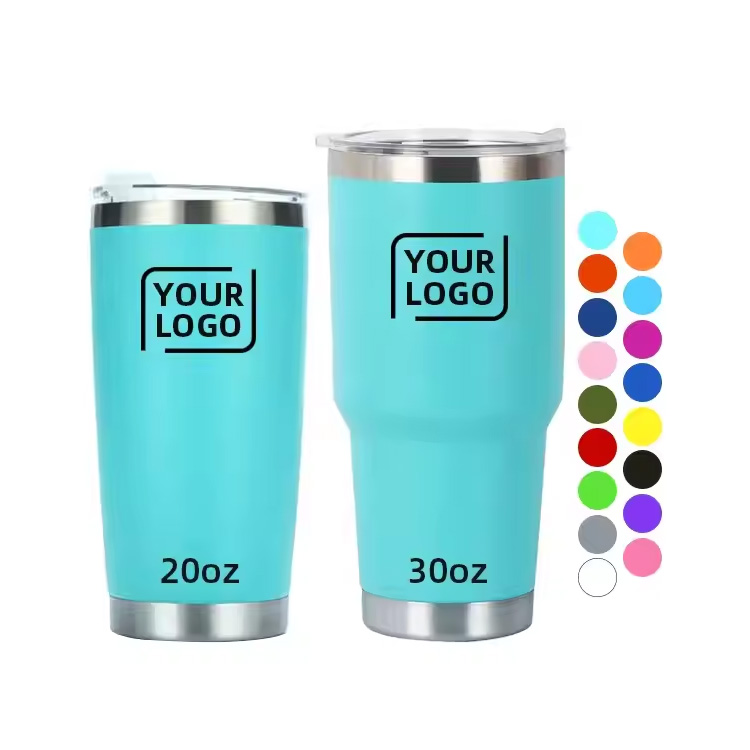 20oz 30oz dupla fal vákuum szigetelt utazási kávé bögre