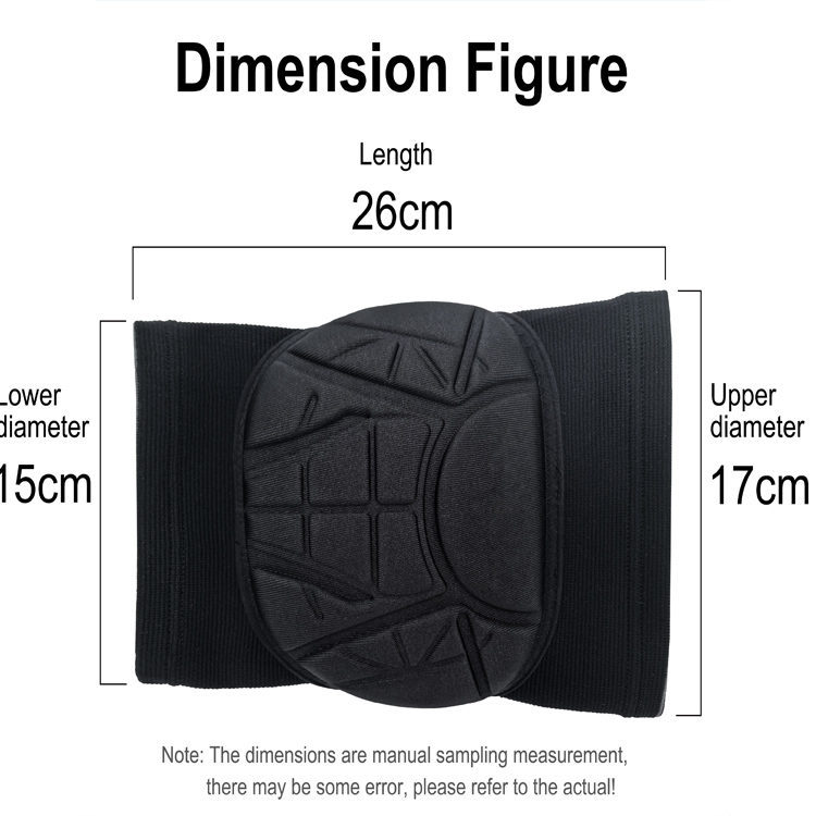 Egyedi logó vastag szivacs ütközésgátló térdvédők