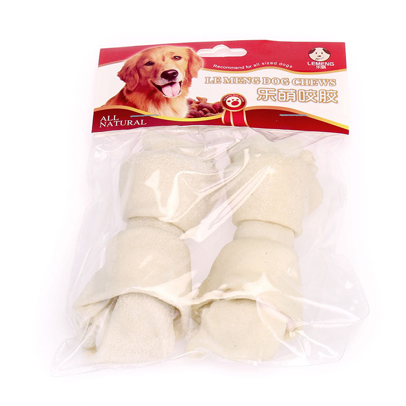 Dog Chew Rawhide csomózott csont