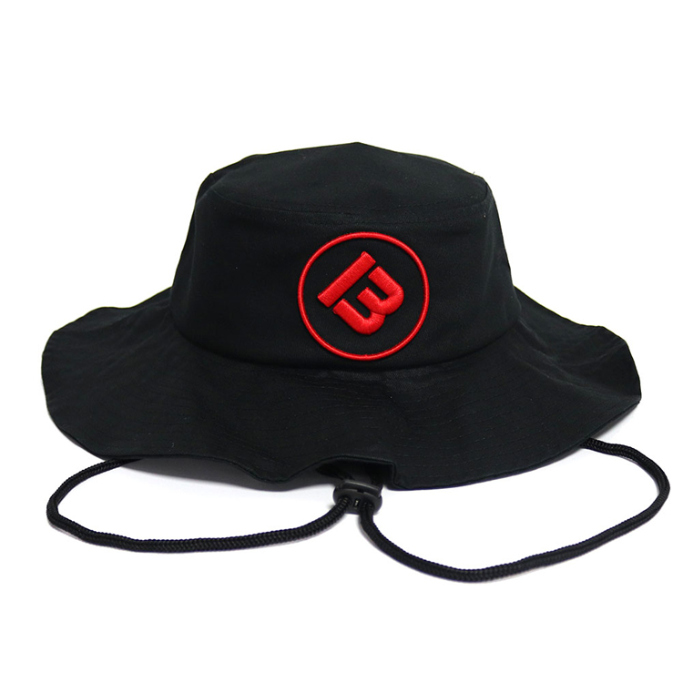 Gyári közvetlen UV védelem kalap Széles határú szélfogó kötél