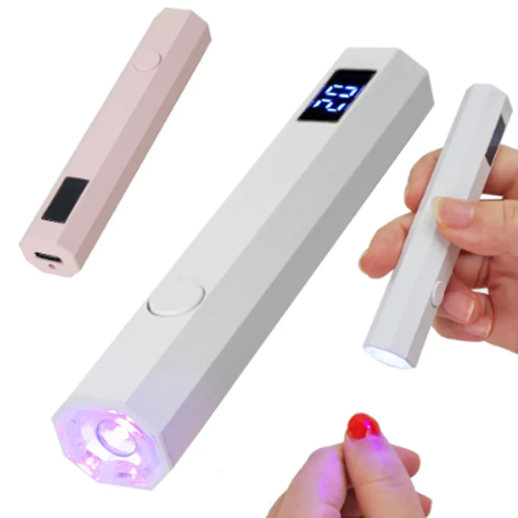 Kézi manikűr lámpa digitális kijelzővel mini sütő lámpa
