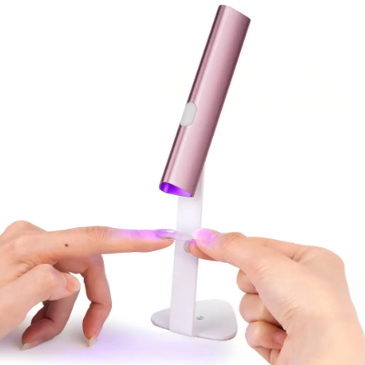 LED manikűr toll mini UV viseljen köröm ragasztó gél sütő lámpa