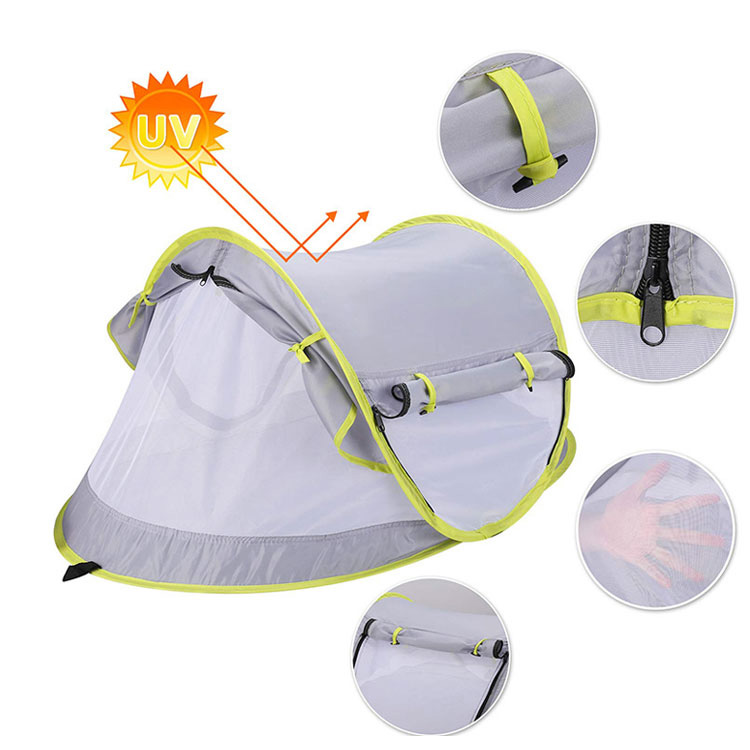 Könnyű egyrétegű vízálló poliészter felugró sátor