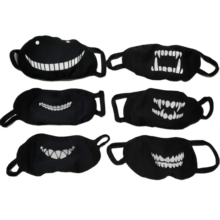 Fényes vámpírfogak vicces Halloween Fangs száj burkolata