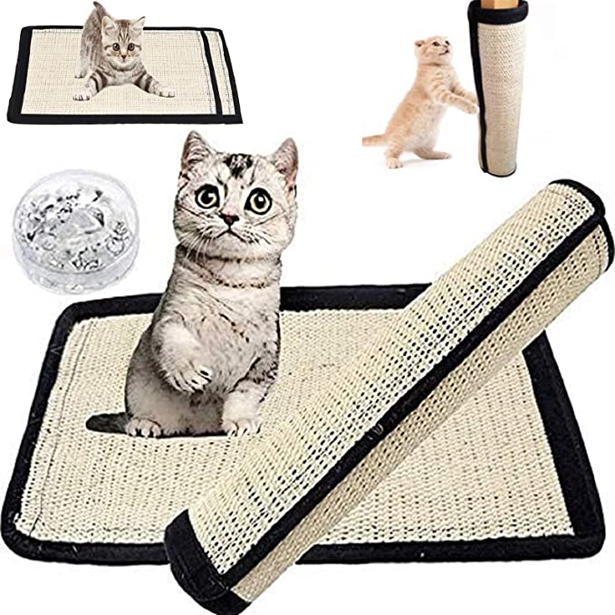 Természetes padló karcoló pad szőnyeg Sisal Cat Scratch Mat