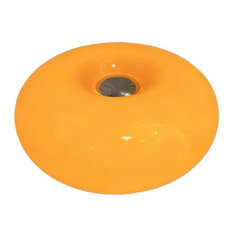 Nordic Lamp Bauhaus középkori led üveg fánk asztali lámpa